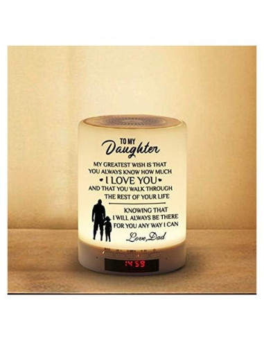 Lámpara de Mesa Táctil Kenon con Altavoz Bluetooth y Luz LED