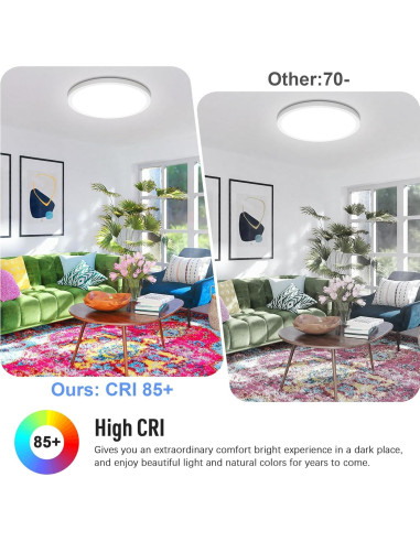 Luz de Techo LED Empotrada SunRider 24W 5000K 2400LM 30cm