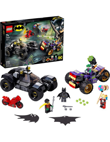 LEGO DC Batman Triciclo de Joker 76159 con Batmobile 440 Piezas