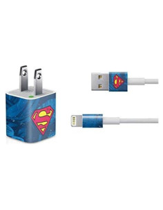 Calcomanía Skinit Superman para Cargador iPhone 5W USB
