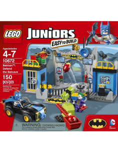 LEGO Juniors 10672 Batman: Batcueva y Catapulta del Joker 2