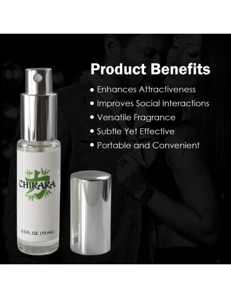 Colonia de Feromonas Chikara para Hombres - 3 x 15 ML