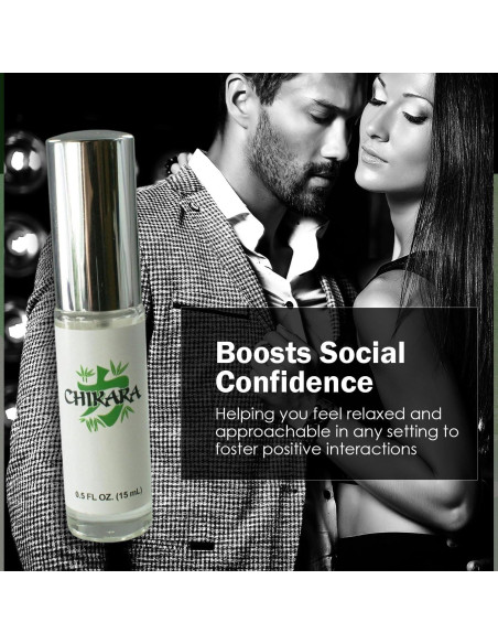 Colonia de Feromonas Chikara para Hombres - 3 x 15 ML