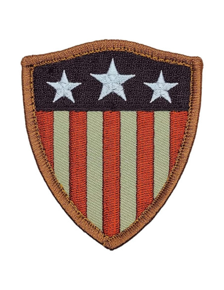 Parche Bordado Bandera EE. UU. Patch Force USA 6.35x7.62cm