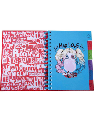 DC Comics: Harley Quinn Spiral Notebook