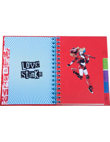 DC Comics: Harley Quinn Spiral Notebook