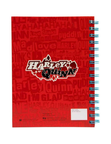 DC Comics: Harley Quinn Spiral Notebook