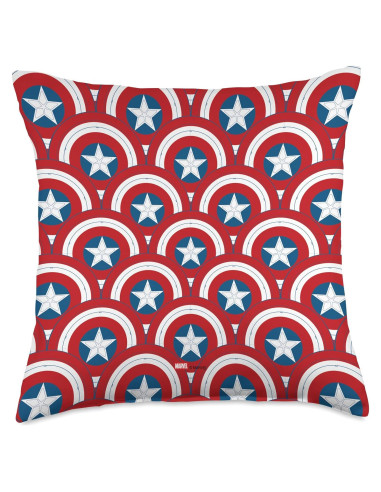 Cojín decorativo Marvel Capitán América 18x18 Escudo