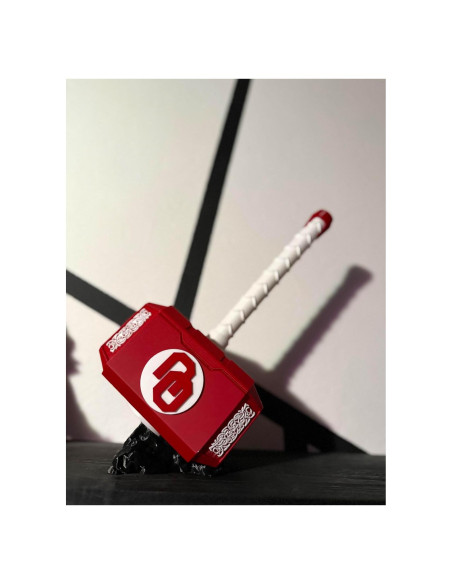 Martillo Thor Personalizado OU Sooner 31.75 cm con Base