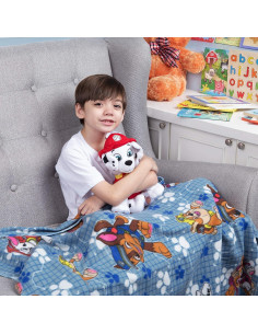 Set de Manta y Almohada Paw Patrol Franco - Marshall 101.6x127 cm 2