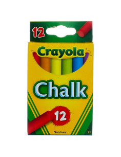 Tiza de Bajo Polvo Crayola Juego de 7 Unidades 0.0635 kg