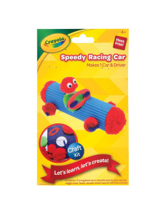 Kit de Coche de Carreras Crayola - 20 Piezas para Niños