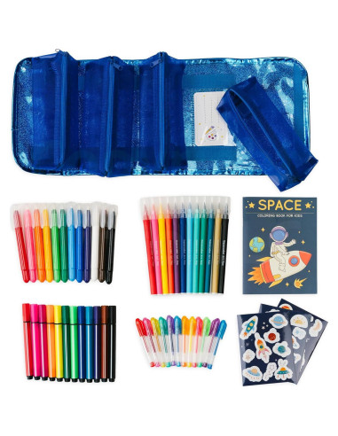 Set de Colores Creativos PapaKit Espacio Exterior con Bolsa