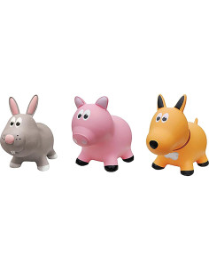 Conejo Inflable Farm Hoppers CJM Kids 61x33x46cm 1.36kg 2