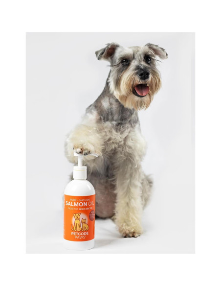 Aceite de Salmón 100% Puro Purecode 0.95 L para Perros y Gatos