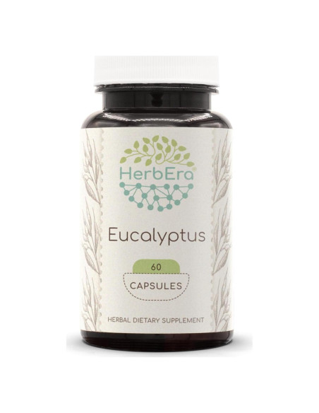 Cápsulas de Eucalipto 400 mg HerbEra - 60 Unidades