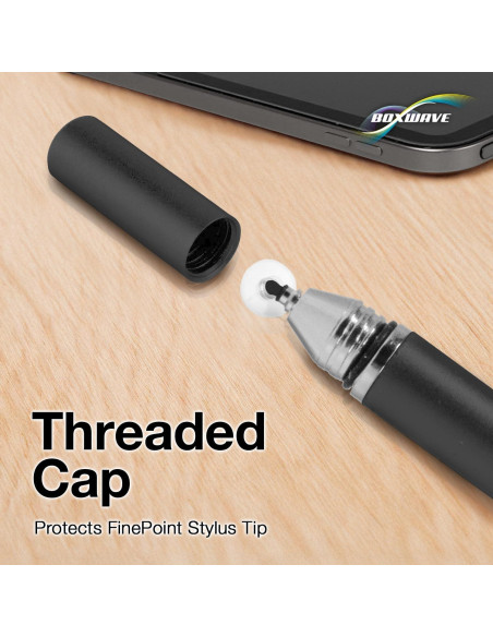 Bolígrafo Stylus BoxWave FineTouch Compatible Sunmi V2s Plus