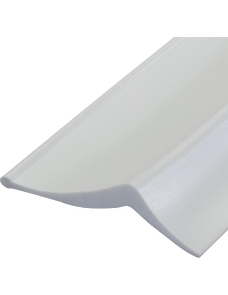 Sello de Vinilo M-D 9.14 m para Puerta de Garaje Blanco