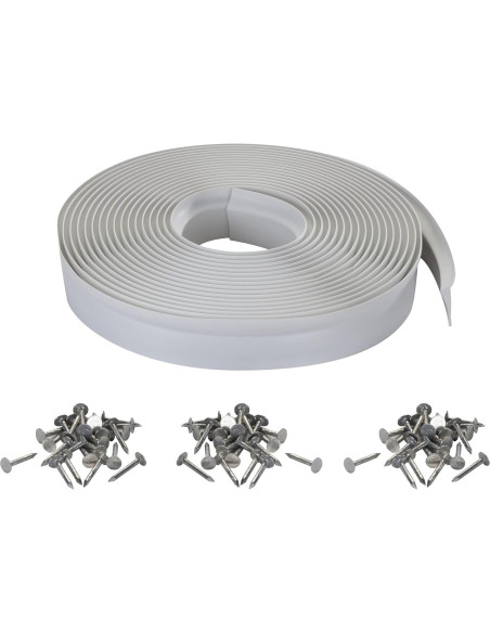 Sello de Vinilo M-D 9.14 m para Puerta de Garaje Blanco