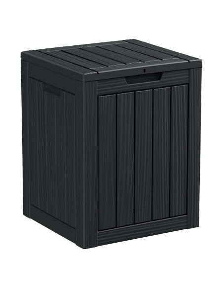 Caja de Almacenamiento PatioZen 106L Impermeable Negra