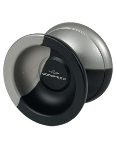 YoYo Profesional Godspeed YoYoFactory Aluminio Negro Plata