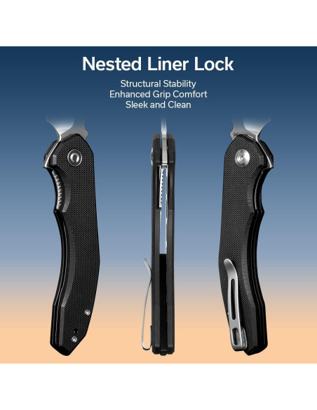 Cuchillo Plegable CIVIVI Bluetick C23050-1 8.81 cm 14C28N