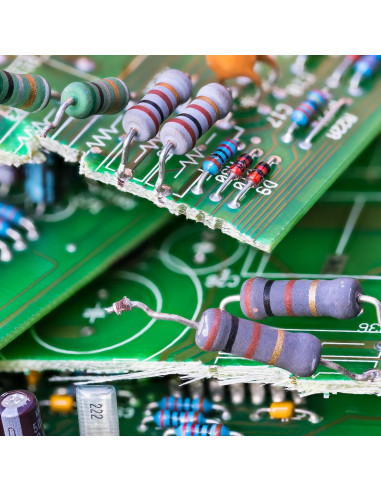 Resistores de Película Metálica YOKIVE 2 Ohm 100 Pcs 1/4W