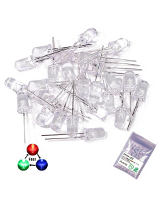 150 Diodos LED 5mm Juasky RGB para Proyectos DIY