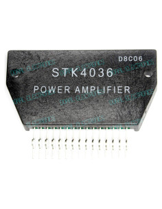 Circuito Integrado STK4036 Doral Electronics + Pasta Disipador