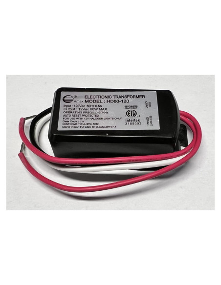 Transformador Electrónico 60W HD60-120 120V a 12V