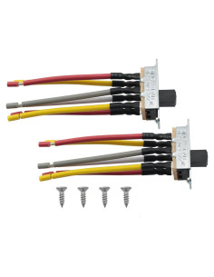 Interruptor de palanca inverso ZE-209-22 6A AC250V 2pcs