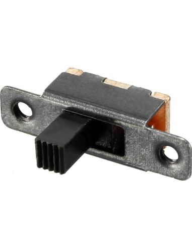 Interruptor Deslizante uxcell SPDT 6mm 2 Posiciones 3 Terminales