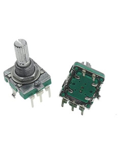 10 Interruptores Codificadores Rotativos EC16 360 5 Pines