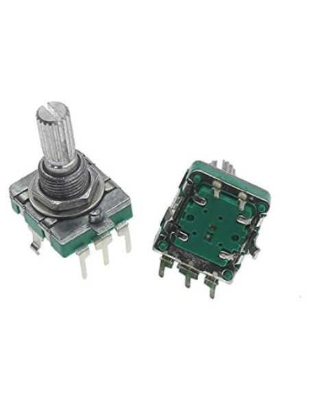 10 Interruptores Codificadores Rotativos EC16 360 5 Pines