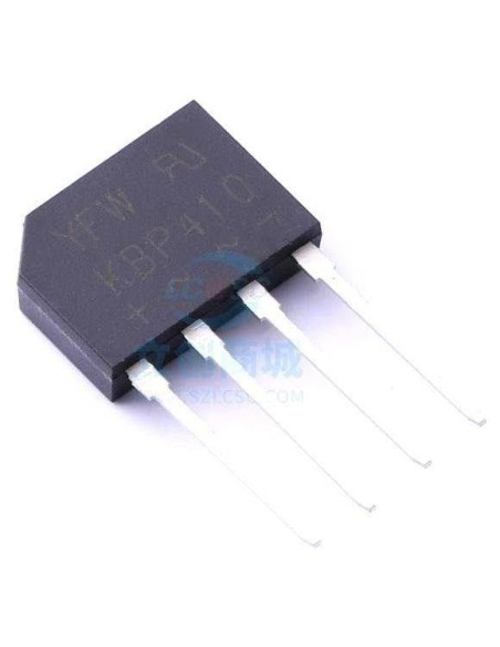 Puente Rectificador 10 PCS KBP410 Genérico 35A 1000V