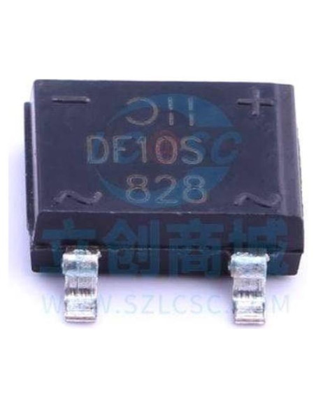 Puente Rectificador 5 PCS 1kV 1A DFS DF10S-T