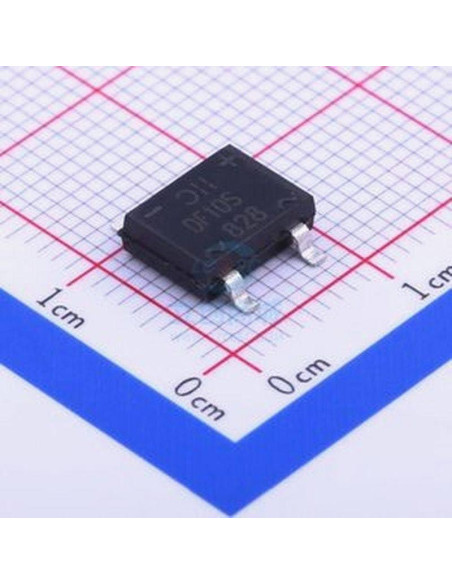 Puente Rectificador 5 PCS 1kV 1A DFS DF10S-T