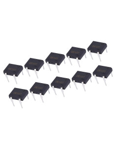 Rectificador de Puente Garosa DB107 1A 1000V 10 Piezas