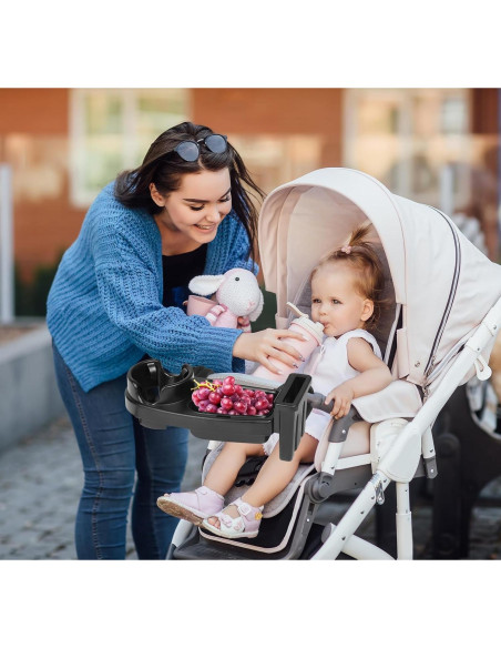 Bandeja de Snacks Universal NOTEZMATE para Cochecito 3 en 1