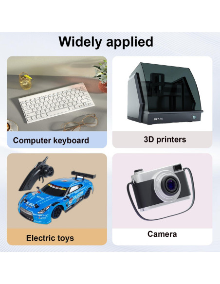 Interruptor Táctil 100pcs 6x6x5mm 12V JIQI 2 Pines On/Off