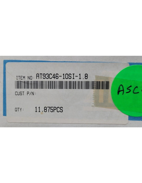 IC EEPROM ATM AT93C46-10SI 1KBIT 3 Hilos 8SOIC