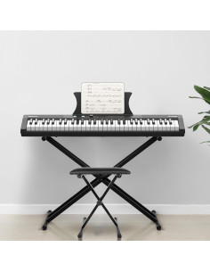 Piano Eléctrico Portátil Senfot 61 Teclas con Accesorios 2