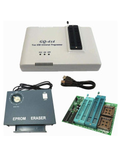 Programador Universal USB GQ-4X4 con Adaptador EPROM 40 Pines