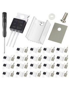 Transistor MOSFET IRF3205 N-Canal 55V 110A con Kit 20 pcs