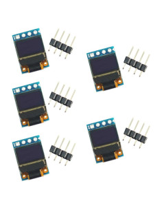 5PCS Pantalla OLED 0.42" (1.07 cm) Módulo LCD 72x40 4pin
