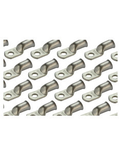 Extremos de Cable de Batería TEMCo 1/0 AWG Cobre Estañado - 50 Unidades