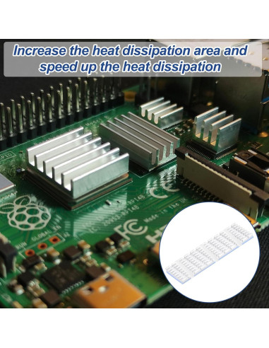 Disipador de Calor PATIKIL para M.2 2280 SSD - Aluminio Plata