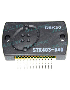 Circuito Integrado STK403-040 Sanyo Original con Pasta Disipador