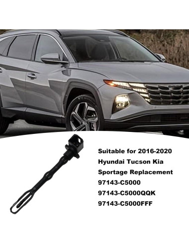 Termistor de Temperatura A/C Saihisday 97143-C5000 para Hyundai Tucson y Kia Sportage 2016-2020