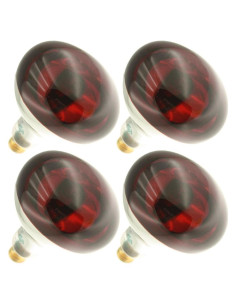 Bombilla Infrarroja R40 250W E26 130V 4 Unidades